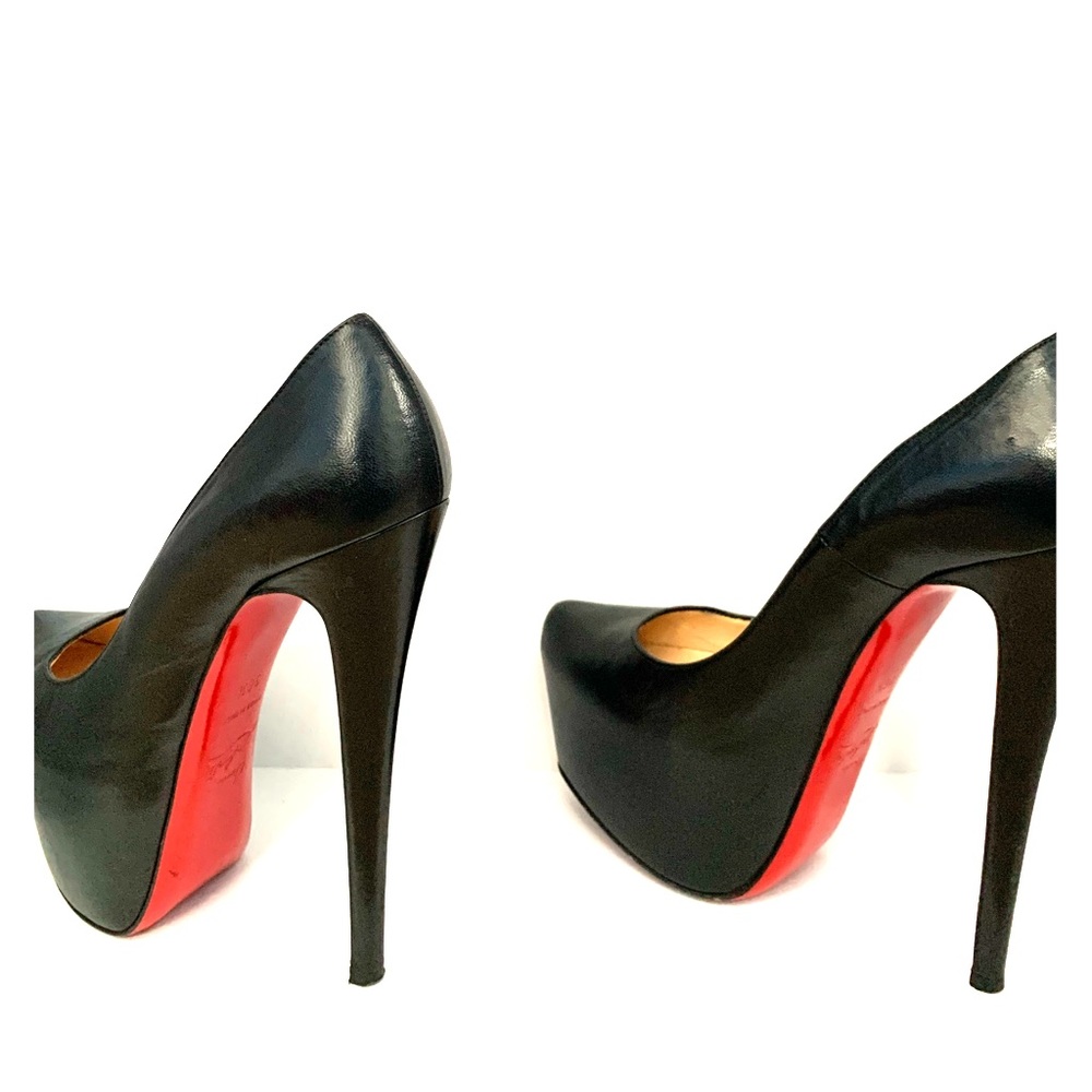 Platform all black loub